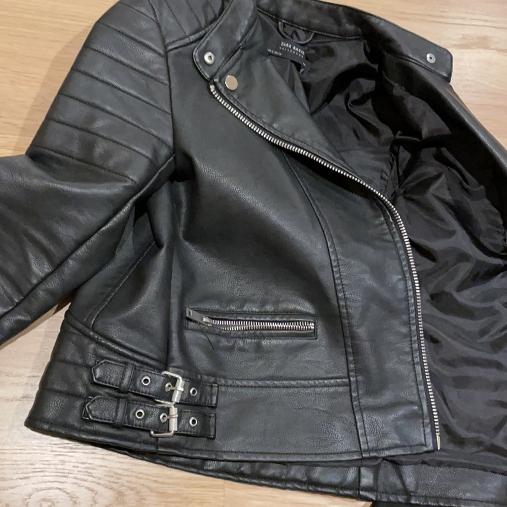 Zara Basic Moto Jacket - image 2